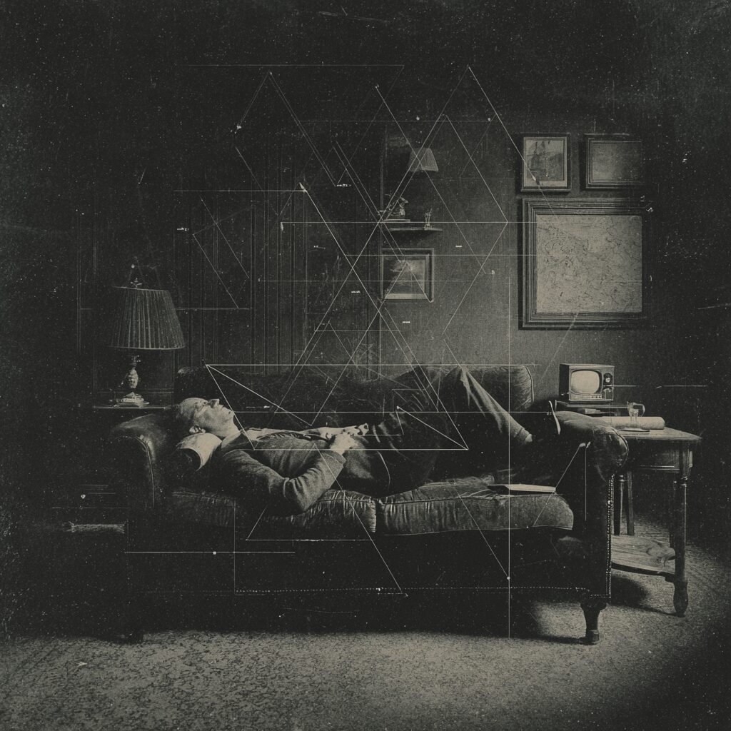 Man in therapy session